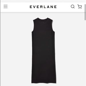 Everlane The Weekend Dress in Black.